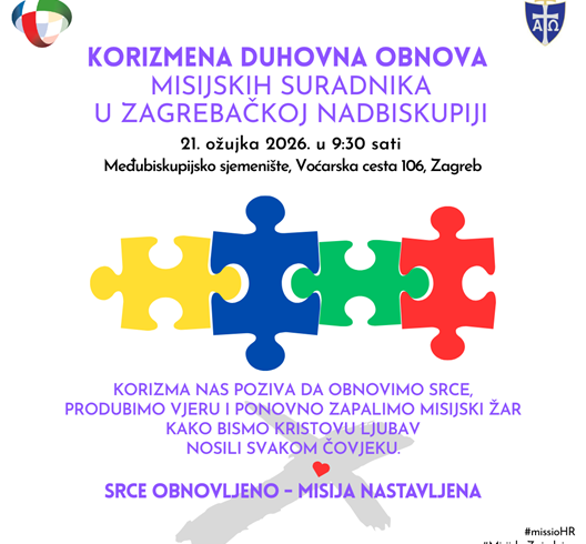 Korizmena duhovna obnova župnih misijskih suradnika u Zagrebačkoj nadbiskupiji